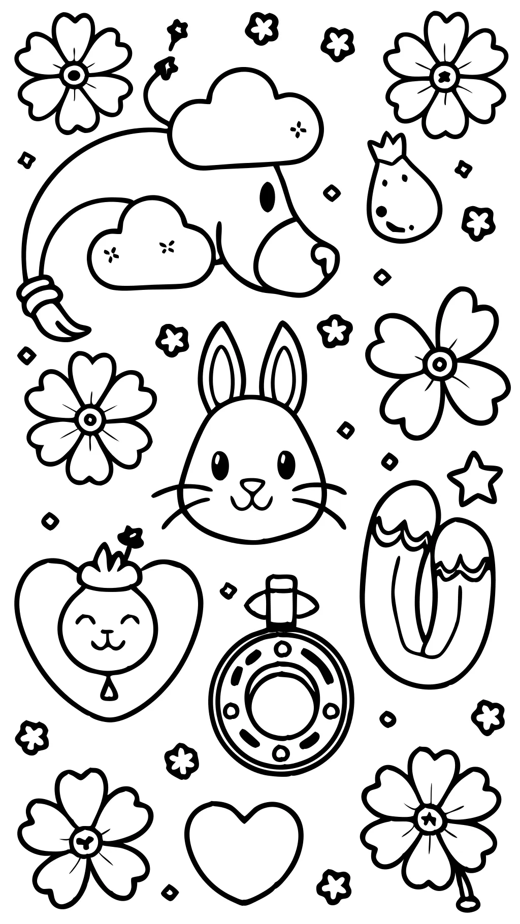 lucky charms coloring page